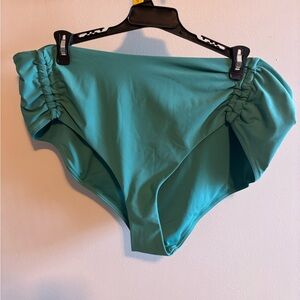 CALIA Women's Adjustable Tie Front Swim Bottoms